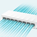 موزع كيبل انترنت LS1008-8Port
