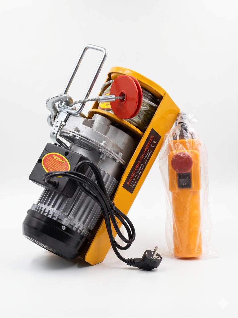  ونش كهربائي 1000كليو PHOCEENNE PH-1000KG 1600W 20M