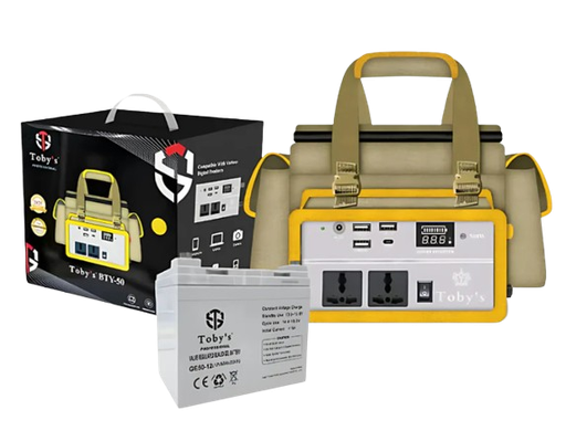[T*B] بطارية رحلات   TOby`s BTY-50 500W