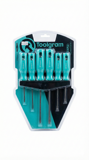[TOOLGRAM] طقم مفك سكاريب   TGSD0603  6PCS 
